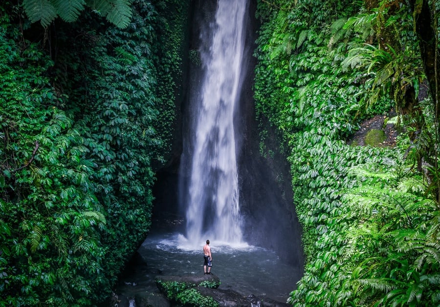 Leke Leke Waterfall in Bali